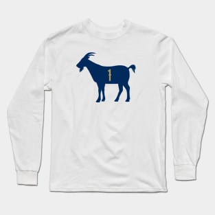 NO GOAT - 1 - White Long Sleeve T-Shirt